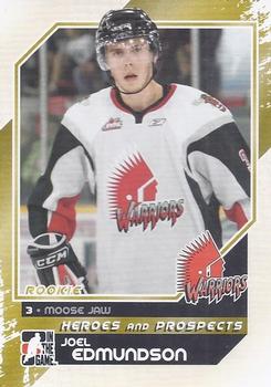 2010-11 In The Game Heroes and Prospects #191 Joel Edmundson Front