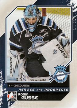 2010-11 In The Game Heroes and Prospects #49 Robin Gusse Front