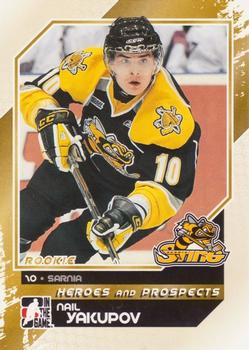 2010-11 In The Game Heroes and Prospects #94 Nail Yakupov Front