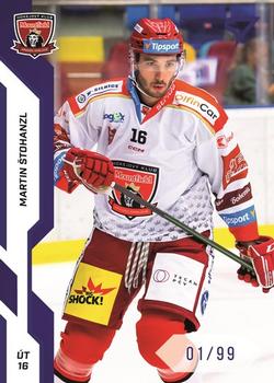 2022-23 SportZoo Tipsport ELH - Blue #292 Martin Stohanzl Front