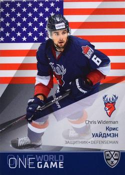 2021-22 Sereal KHL One World One Game Platinum Collection #ONE-139 Chris Wideman Front