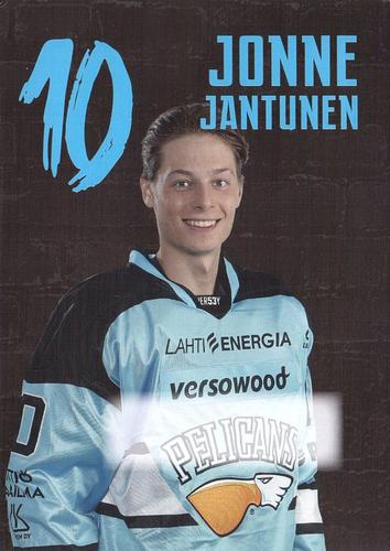 2018-19 Finnish Pelicans Lahti #NNO Jonne Jantunen Front