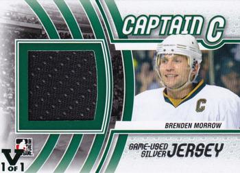 2015-16 In The Game Final Vault - 2011-12 In The Game Captain-C - Franchise Captains Silver (Green Vault Stamp) #M-03 Brenden Morrow Front