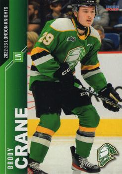 2022-23 Choice London Knights (OHL) #7 Brody Crane Front