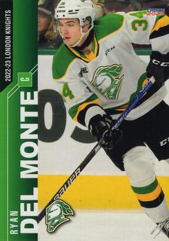 2022-23 Choice London Knights (OHL) #8 Ryan Del Monte Front