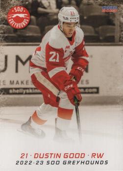 2022-23 Choice Sault Ste. Marie Greyhounds (OHL) #13 Dustin Good Front