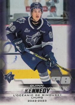 2022-23 Extreme Rimouski Oceanic (QMJHL) #NNO Quinn Kennedy Front