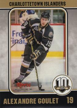 2022-23 Extreme Charlottetown Islanders (QMJHL) 10th Anniversary #15 Alexandre Goulet Front