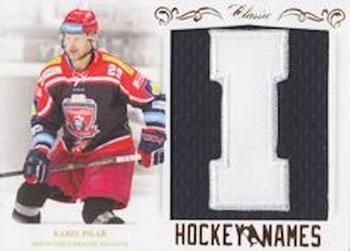 2015-16 OFS Classic Série I - Hockey Names #HN-19 Karel Pilar Front