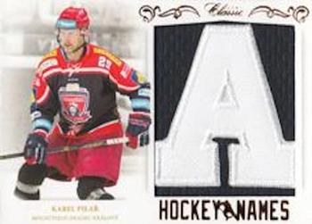 2015-16 OFS Classic Série I - Hockey Names #HN-19 Karel Pilar Front