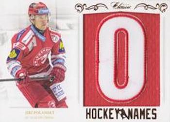 2015-16 OFS Classic Série I - Hockey Names #HN-24 Jiri Polansky Front
