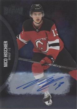 2021-22 SkyBox Metal Universe - Autographs Silver #16 Nico Hischier Front