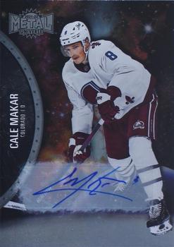 2021-22 SkyBox Metal Universe - Autographs Silver #112 Cale Makar Front