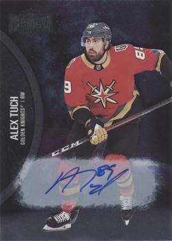 2021-22 SkyBox Metal Universe - Autographs Silver #142 Alex Tuch Front