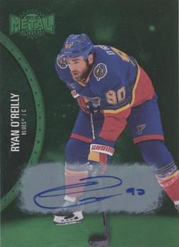 2021-22 SkyBox Metal Universe - Autographs Green #128 Ryan O'Reilly Front