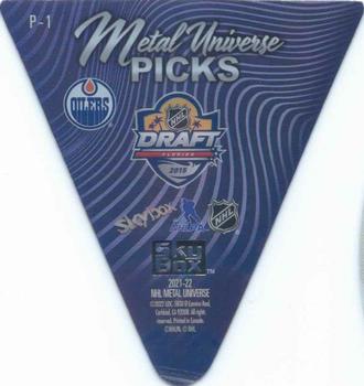 2021-22 Metal Universe Connor McDavid The Cheddar SP Oilers #TC-1