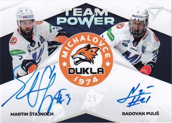 2022-23 SportZoo Tipos Extraliga - Team Power Auto #TPS-MII Martin Stajnoch / Radovan Pulis Front