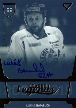 2022-23 SportZoo Tipos Extraliga - League Legends Auto #LL1 Lukas Bambuch Front