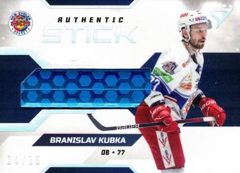 2022-23 SportZoo Tipos Extraliga - Authentic Stick #ST-BK Branislav Kubka Front