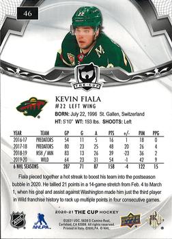 2020-21 Upper Deck The Cup #46 Kevin Fiala Back