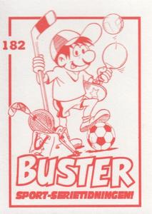 1993-94 Semic Elitserien (Swedish) Stickers #182 Mattias Bosson Back