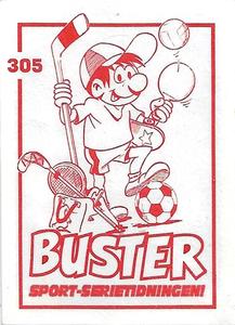 1993-94 Semic Elitserien (Swedish) Stickers #305 Peter Forsberg Back