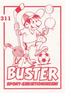 1993-94 Semic Elitserien (Swedish) Stickers #311 Peter Forsberg Back