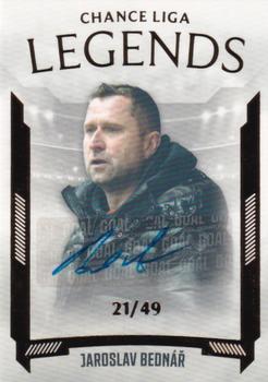 2022-23 Goal Chance Liga - Legends Autograph #LL-11 Jaroslav Bednar Front