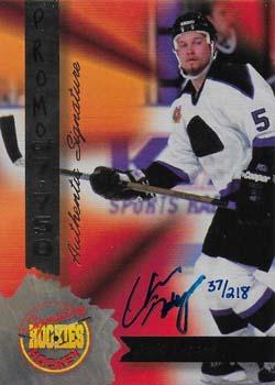 1994-95 Signature Rookies - Authentic Signatures Promos #41 Chris Hynnes Front
