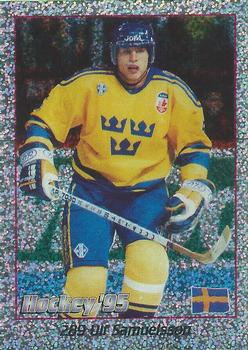 1995 Panini World Hockey Championship Stickers (Norwegian) #289 Ulf Samuelsson Front