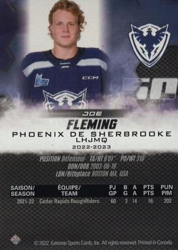 2022-23 Extreme Sherbrooke Phoenix (QMJHL) #17 Joe Fleming Back