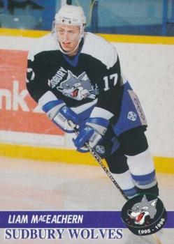 1995-96 Sudbury Wolves (OHL) Limited Edition #10 Liam MacEachern Front