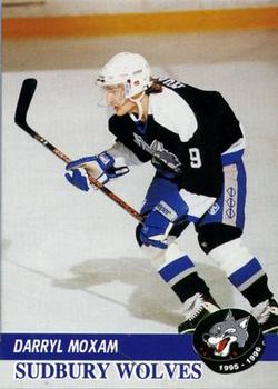 1995-96 Sudbury Wolves (OHL) Limited Edition #17 Darryl Moxam Front