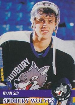 1995-96 Sudbury Wolves (OHL) Limited Edition #19 Ryan Sly Front