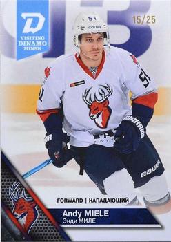 2020-21 BY Cards Visiting Dinamo Minsk (Unlicensed) #VDMn/2020-21/206 Andy Miele Front