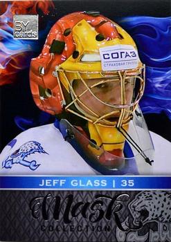 2016-17 BY Cards KHL Mask Collection #MASK-Col-006 Jeff Glass Front