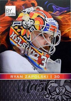 2016-17 BY Cards KHL Mask Collection #MASK-Col-036 Ryan Zapolski Front
