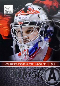2016-17 BY Cards KHL Mask Collection #MASK-Col-043 Christopher Holt Front