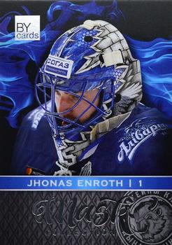 2018-19 BY Cards KHL Mask Collection #MASK-Col-094 Jhonas Enroth Front