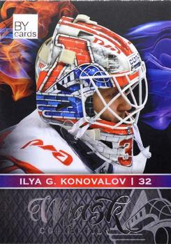 2019-20 BY Cards KHL Mask Collection #MASK-Col-135 Ilya Konovalov Front