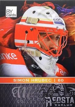 2019-20 BY Cards KHL Mask Collection #MASK-Col-147 Simon Hrubec Front