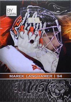 2019-20 BY Cards KHL Mask Collection #MASK-Col-170 Marek Langhamer Front