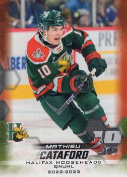 2022-23 Extreme Halifax Mooseheads (QMJHL) #7 Mathieu Cataford Front