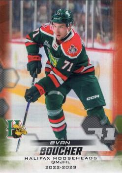 2022-23 Extreme Halifax Mooseheads (QMJHL) #21 Evan Boucher Front