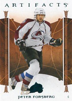 2022-23 Upper Deck Artifacts - Turquoise #156 Peter Forsberg Front