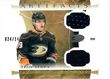 2022-23 Upper Deck Artifacts - Horizontal Material #111 Troy Terry Front