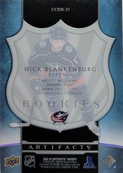 2022-23 Upper Deck Artifacts - 2005-06 Clear Cut Retro Rookies #CCRR-29 Nick Blankenburg Back