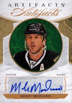 2022-23 Upper Deck Artifacts - Auto Facts #AF-MO Mike Modano Front