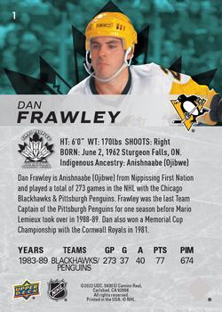 2023 Upper Deck First Peoples Rookie Cards #1 Dan Frawley Back