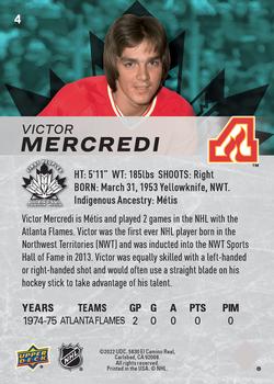 2023 Upper Deck First Peoples Rookie Cards #4 Victor Mercredi Back